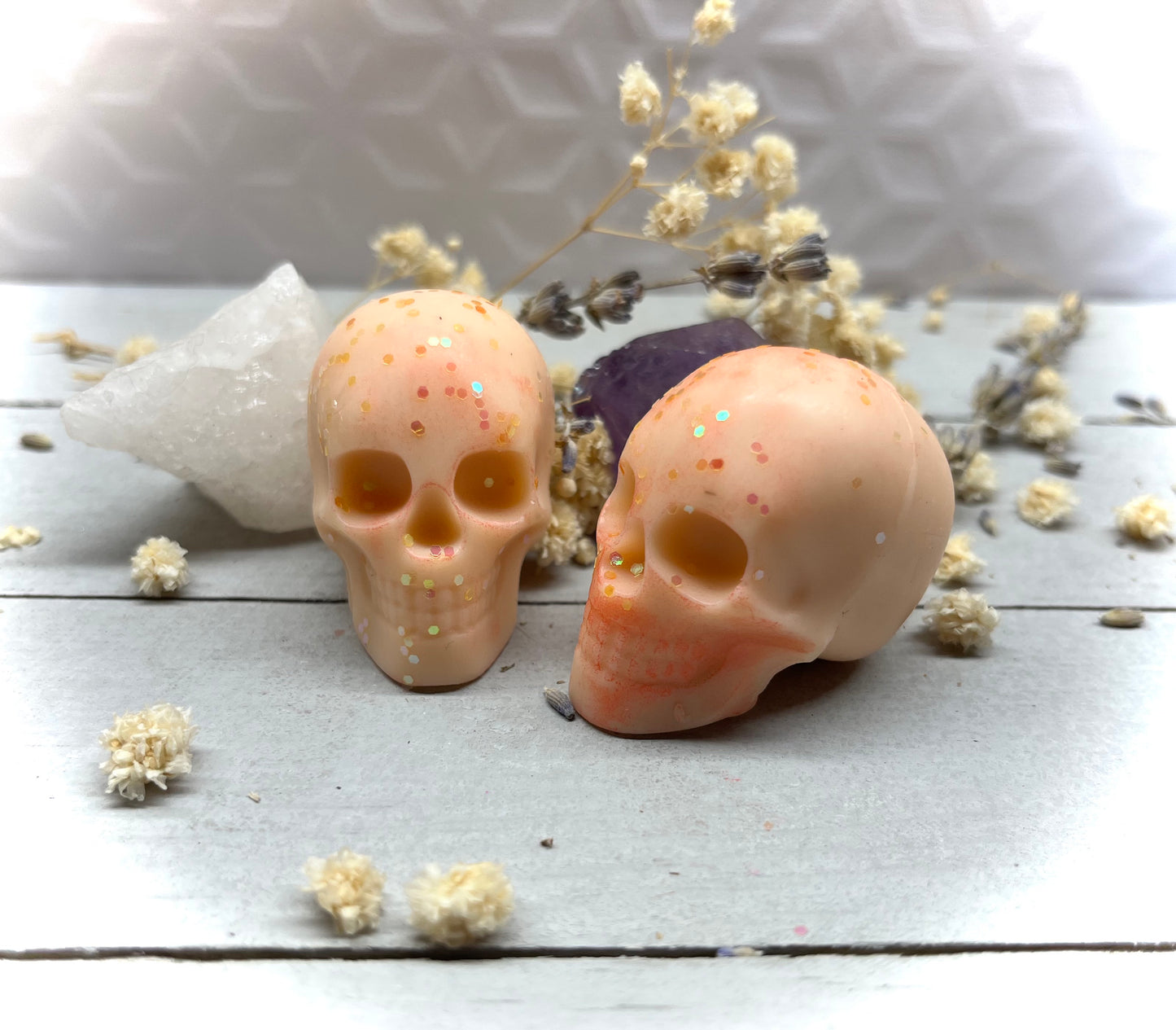 Skull shaped Soaps 2oz Pack of 2