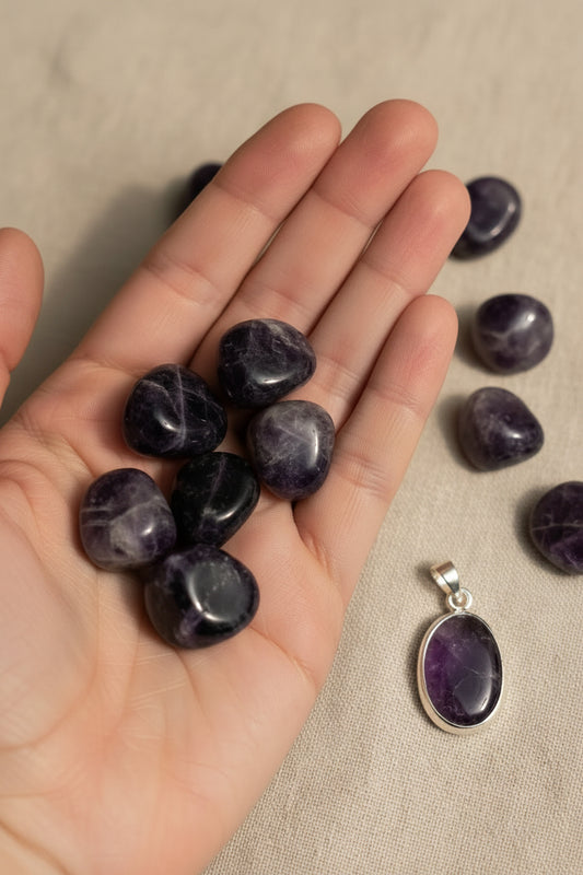 Crystal Mini Pocket Worry Stones