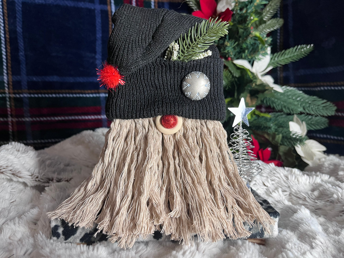 Brown Beard Cheetah Gnome