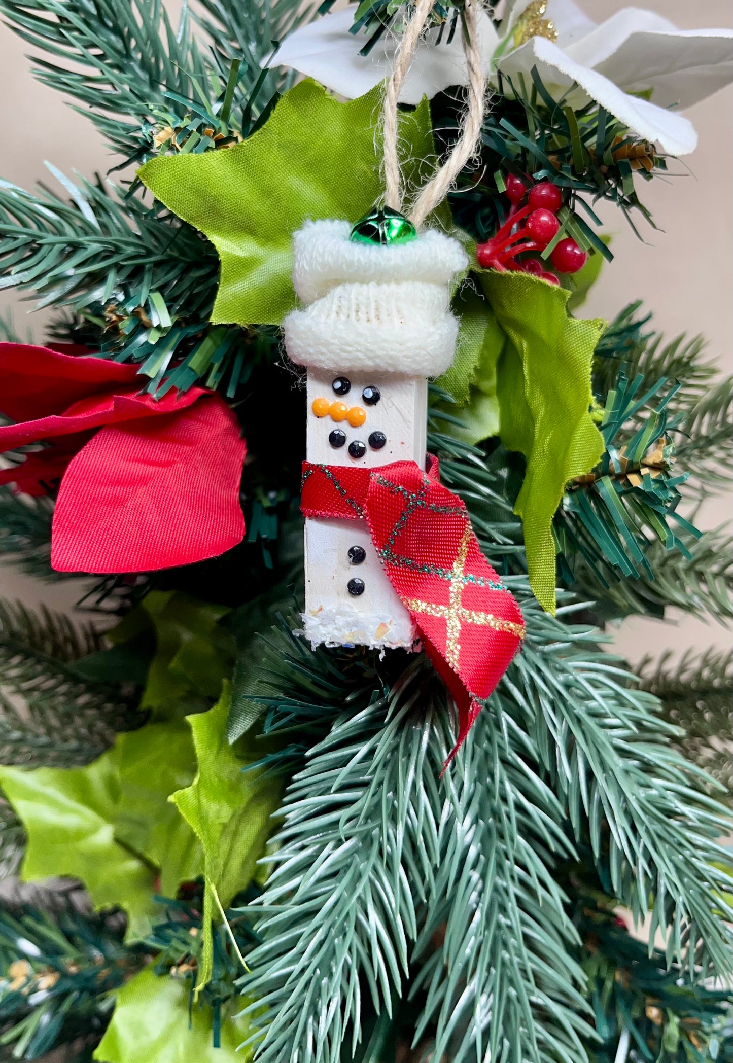 Hand Made Snowmen Ornaments