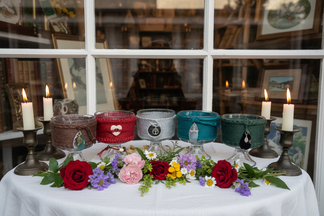 Vintage Reclaimed Candle Holders