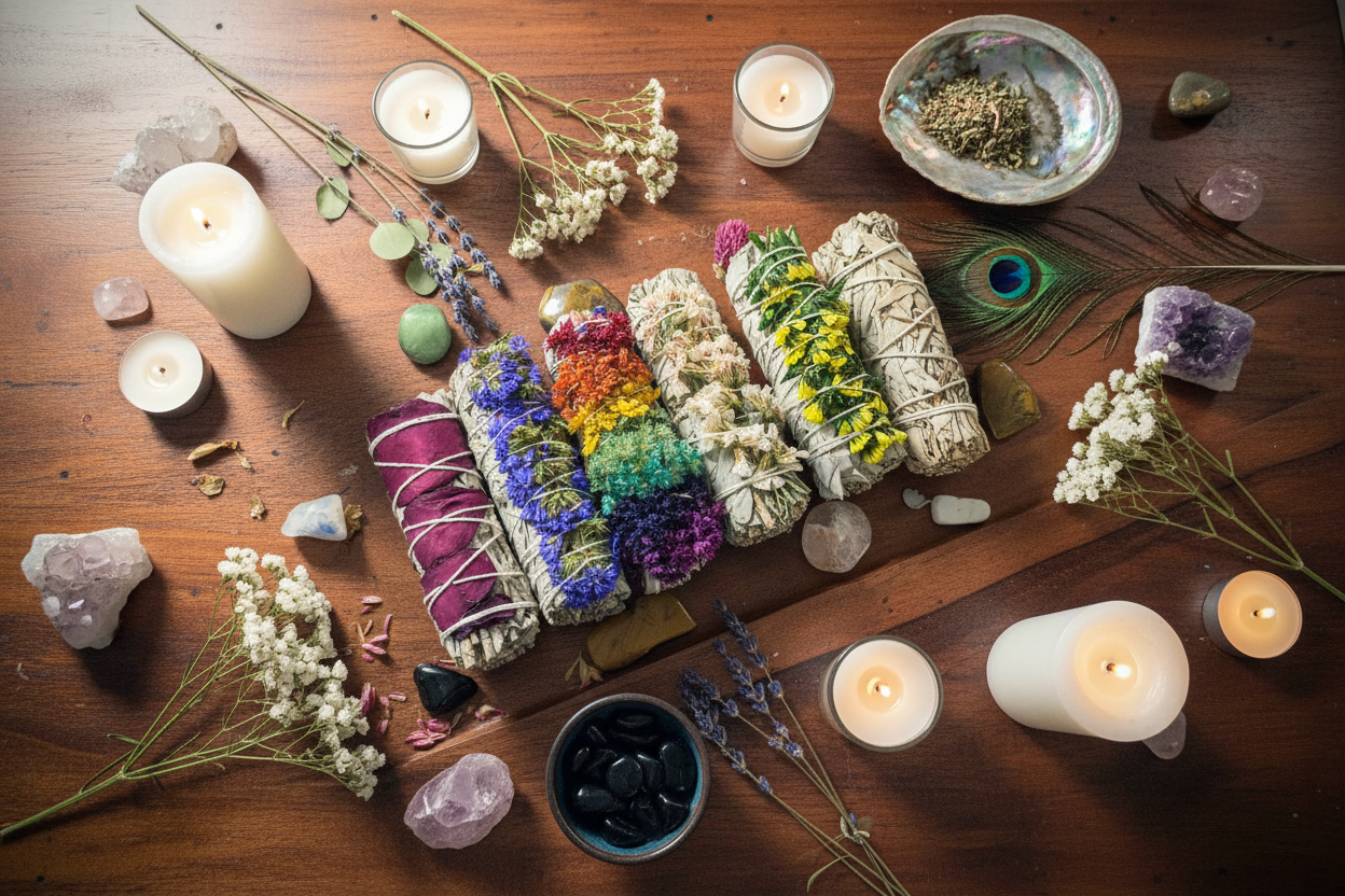 Sage Bundle Table Scene