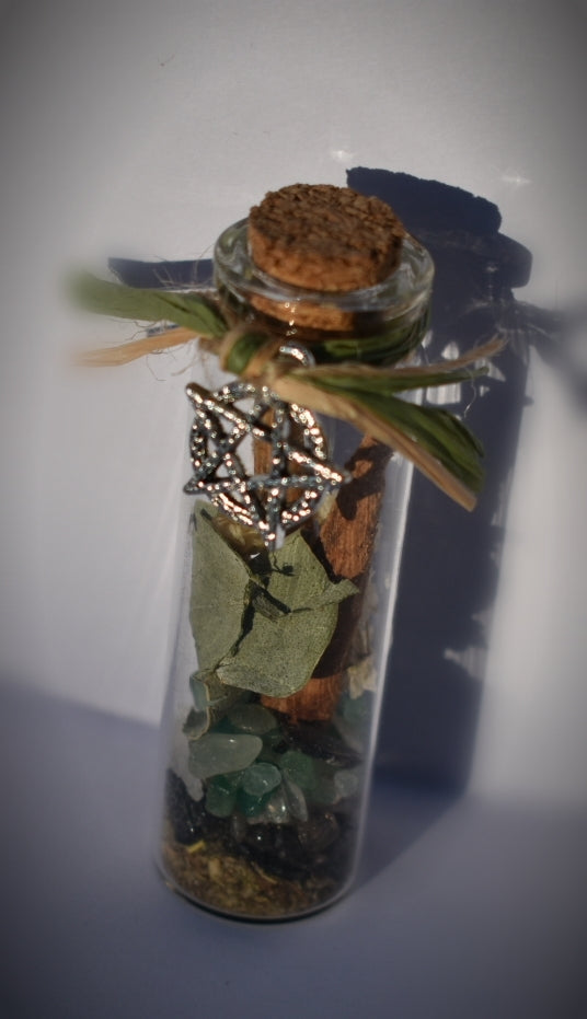 Tall Little Spell Bottles